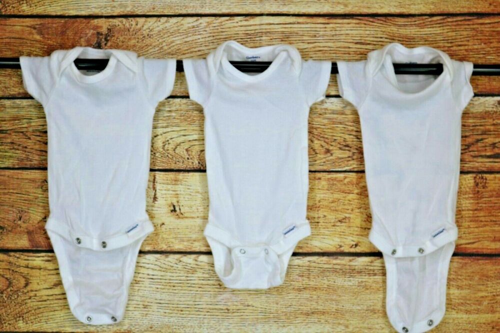 GERBERS Lot of 2 Onesies Sz 0-3 Months